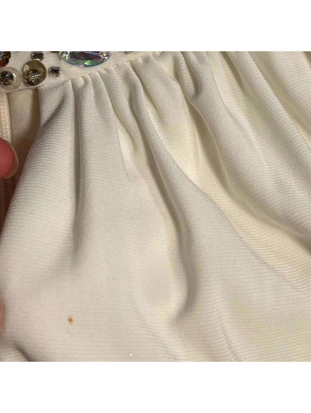 Ivory Beaded Dress - Picture 8 of 8